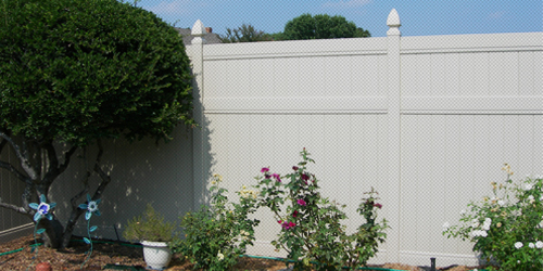 Coral springs vinyl privacy fencing panel