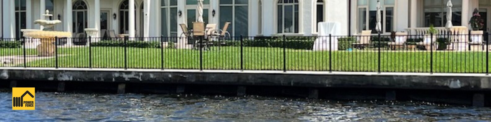 waterfront fencing materials