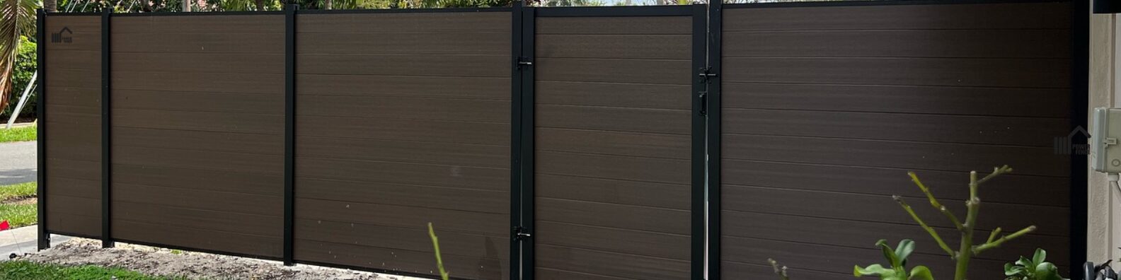 composite wood fence Broward